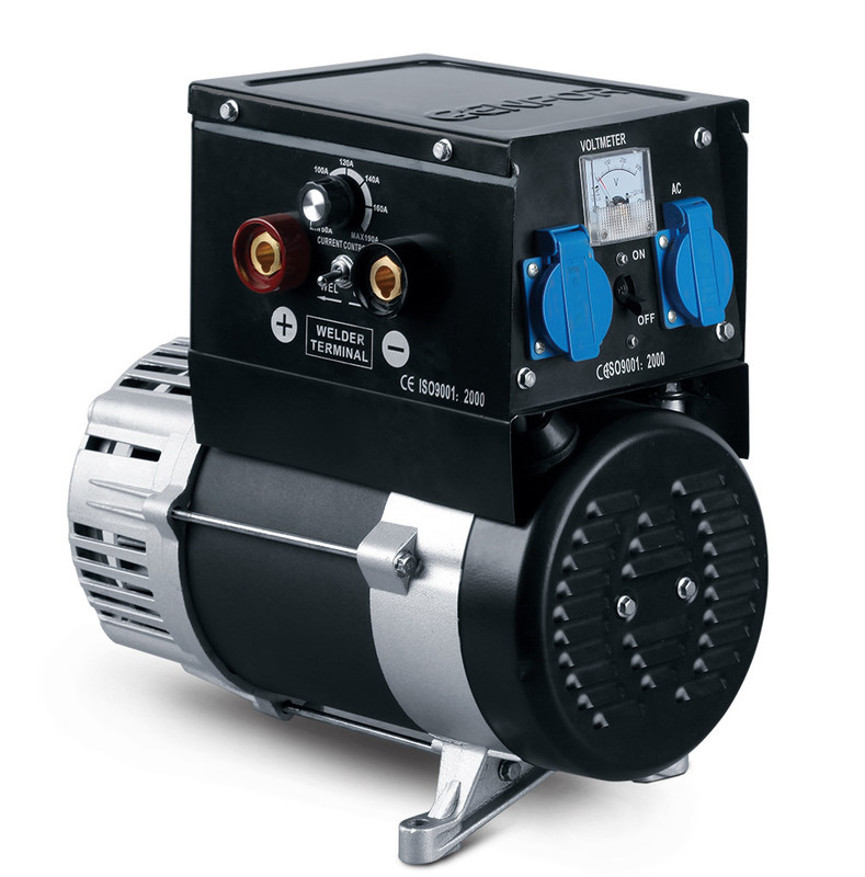 High Efficiency 200A Welder Alternator , Welder Dynamo Machine Key