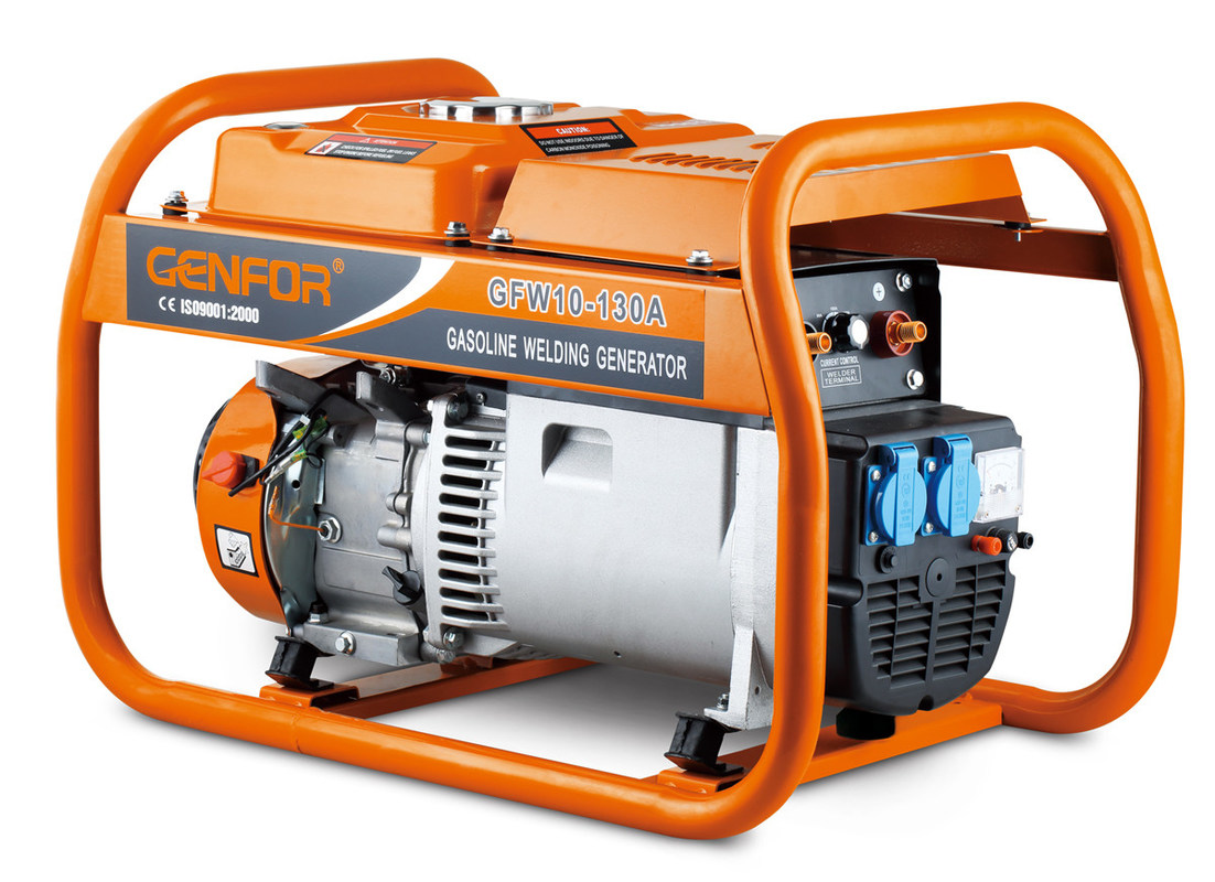 4 Stroke Key Start Petrol Portable Welder Generator With Big Fuel Tank