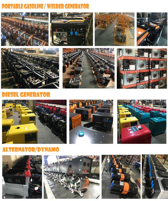 DC 150A Alternator Welding Machine 3.2KW Max Power 100 Copper Wire Design