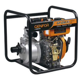 178FA Engine 6.5HP Diesel Water Pump 3 Inch 80mm Outlet 26m Lift GENFOR